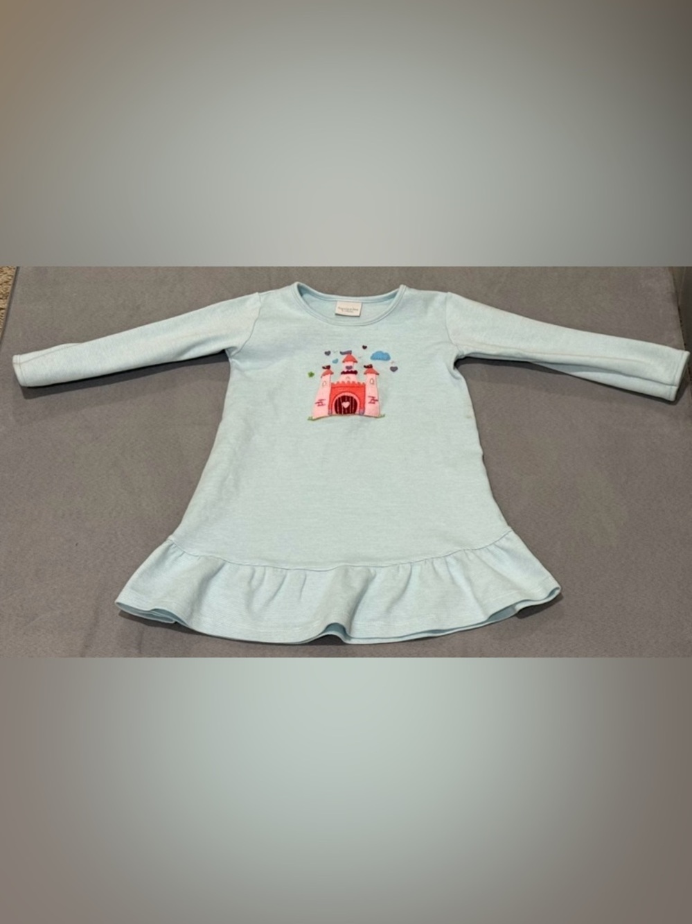 Squiggles princess castle dress